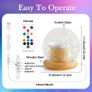 Sunset Lamp for Bedroom,216 Modes Mood Lighting & Sensory Lights,Dimmable Night Light Projector for Bedroom,Remote+USB Control Northern Lights Projector &Aurora Light Projector,Gifts for Teenage Girls Image 7