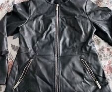 Zara leather look jacket