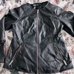 Zara leather look jacket