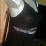 Stella black maxi dress Perfect condition size XL UK14 EU42 Postage included Image 3