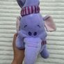 Heffalump Lumpy Soft Toy Plush Winnie Pooh Dressing Gown Night Cap approx. 28 cm Used Please look at the pictures Image 3