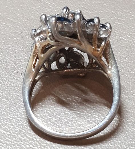 Vintage Cluster Ring