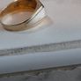 9ct white and yellow gold ring hallmarked 375 size 9 Image 8