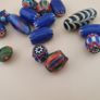 Vintage Mix Venetian Style Glass Lot of 15 Image 5