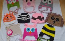 Handmade children's hats 1-2 years