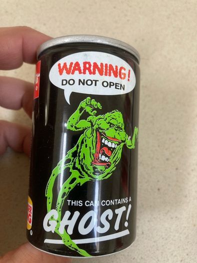 Coca Cola Chostbusters Can Rare sealed Burger King