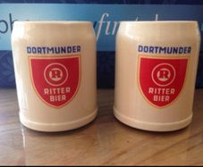 Vintage  Dortmunder  Ritter  Bier Mugs