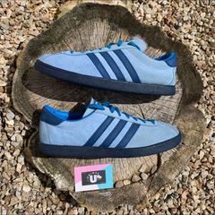Premium Adidas Island Series Tahiti Blue Suede