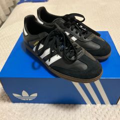 Black adidas sambas