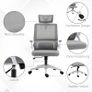 Office chair Desk chair Office-stool, height-adjustable, 1 headrest, 60 x 61 x 121.5 cm. Black Image 3