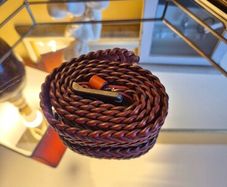 Osprey Mans Brown Real Leather Belt - New