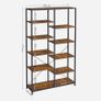 Bookcase with shelves Image 5