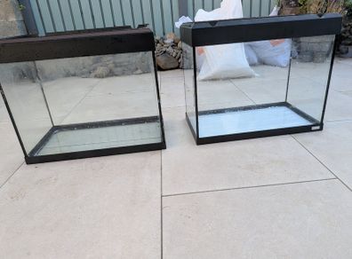 Two Fluval 100l tanks