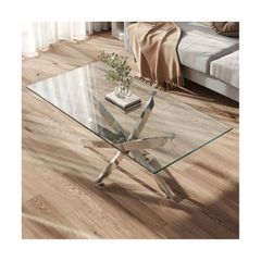Glass Topped Table Set