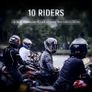 LEXIN B4FM PRO Motorcycle Motorbike rider Bluetooth V5.0 Intercom Helmet Headset for 10 Bikers Talking at one time with Music Sharing Image 3