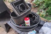 Set of 8 Assorted Aquatic Pond Plant Baskets