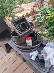 Set of 8 Assorted Aquatic Pond Plant Baskets