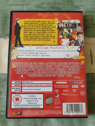 Charlie Bartlett 2007 DVD Anton Yelchin Robert Downey Jr