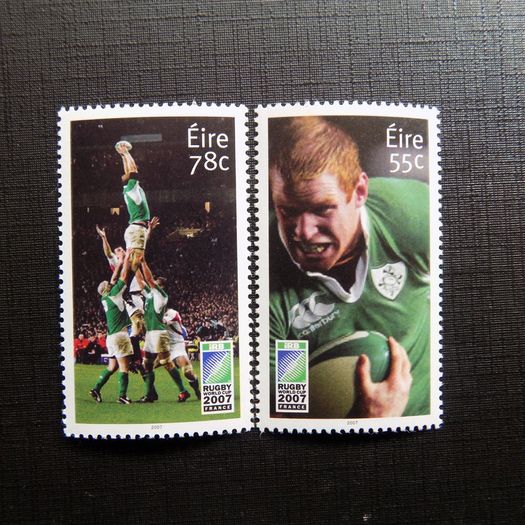 Ireland 2007.Rugby World Cup Commemorative Stamps.MNH.