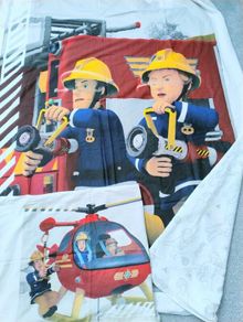 Fireman Sam Single Bed Linen Set / Duvet Cover