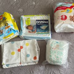 Nappies pants / mats