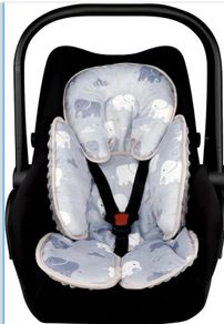 Baby car seat insert cushion and support