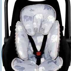 Baby car seat insert cushion and support