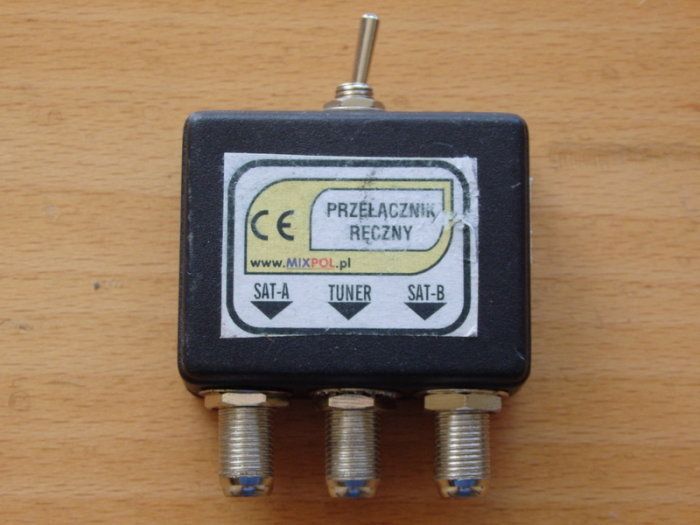 Splitter 2-Way with Switch