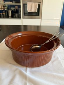 Brown Salad Bowl