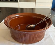 Brown Salad Bowl