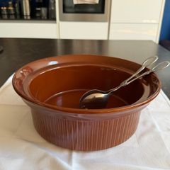 Brown Salad Bowl