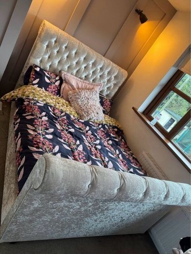 sleigh bed frame