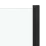 Shower Enclosure ESG 68x130 cm Black Image 4