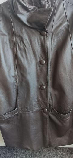 Authentic Vintage Sardar Soft Leather Jacket Rare Embossed Detail  Size 16 (Fits M-L Oversized)