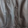 Vintage Spanish Soft Leather Jacket Made in Mallorca  Espresso  Size 44 Image 3