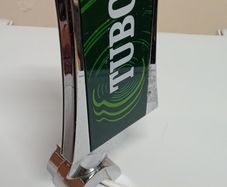 TUBORG  Illuminated Beer Font / Tap Badge Holder