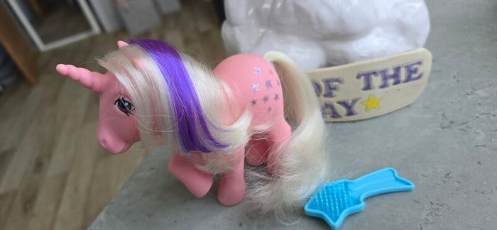 Twilight and Brush Unicorn Original Ponies MLP G1 My Little Pony 1983