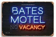 Bates Motel : Metal Sign