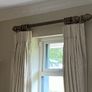 4 x Curtains Cream / Champagne colour Image 2