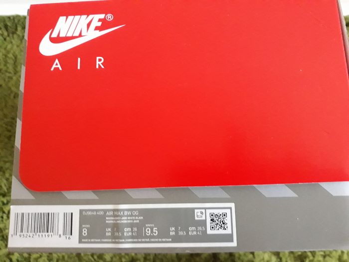 Nike Air Max BW OG Marina (2021) UK-7/EUR-41 DJ9648-400 Marina/White/Black/Grey Jade-2021