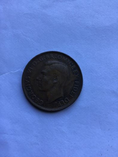 Rare 1950 Australia Penny coin