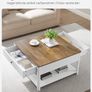 Coffee table with 2 drawers FREE DELIVERY Image 2
