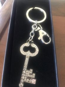 NEW- 'diamond' keyring