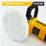 BRAND NEW Rotatory Car Polisher 180mm Disc Orbital Electric Polishing Machine M14 High Power 6 Variable Speed Paint Care Tool Image 4