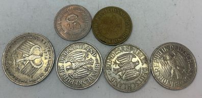 Germany 6 coin lot see pictures
