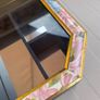Wall mounted miniature display cabinet with glass door and mirror back Image 4