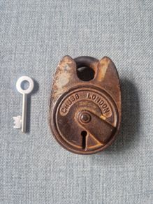 Vintage heavy duty chubb lock