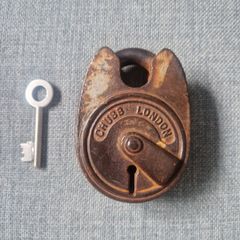 Vintage heavy duty chubb lock