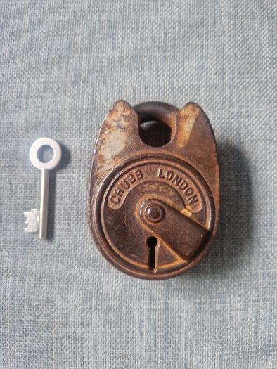 Vintage heavy duty chubb lock