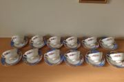Paragon full 40 piece tea set - very rare - circa 1920s